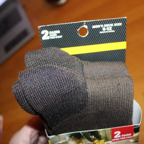 NWT Dickies Gray Light Compression 8-15 mmHg OTC Work Socks Shoe Size 6 - 12 - Picture 5 of 11